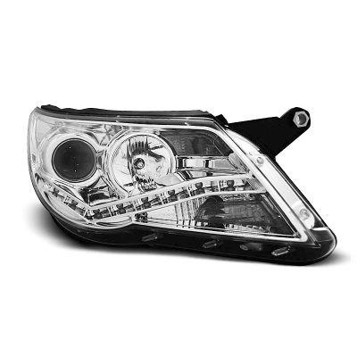 Faros Delanteros Luz Diurna Vw Tiguan 10.07-11 Cromados