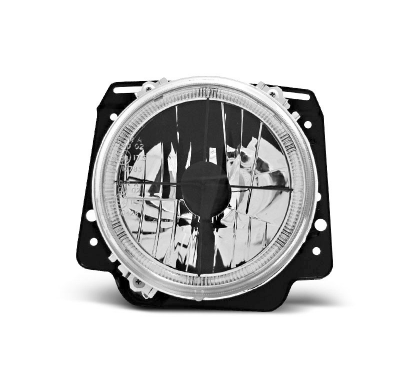 Faros Delanteros Vw Golf Ii 2 08.83-08.91 Cromados Cross Externo