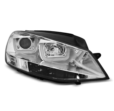 Faros Delanteros Luz Diurna Vw Golf 7 11.12- U-Type Cromado