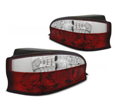 Pilotos Traseros Citroen Saxo 96-99 Rojo White