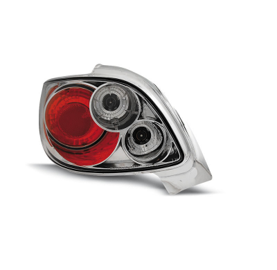 Pilotos Traseros Lexus Peugeot 206 Cc 10.98- Cromado