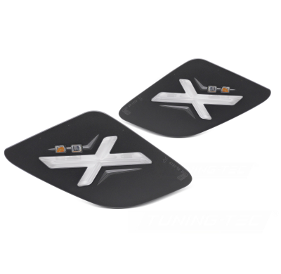 LED DE INTERMITENTE TRASERO NEGRO PARA VESPA GTS / GTV 300cc