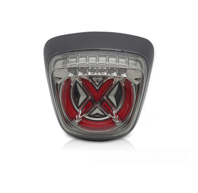 PILOTO TRASERO LED ROJO AHUMADO PARA VESPA SPRINT 125 / 150