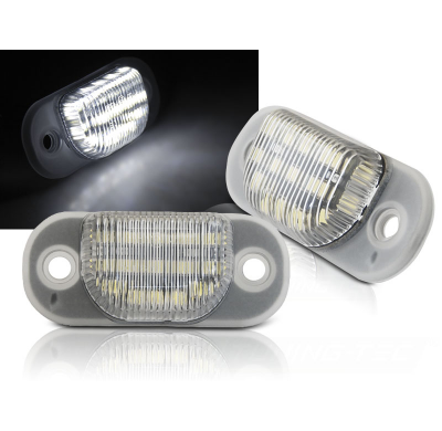 LUCES LED DE MATRICULA para AUDI 80 B4 / 100 C4 / A6 C4