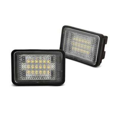 LUCES LED DE MATRICULA para MERCEDES GLK X204 08-12