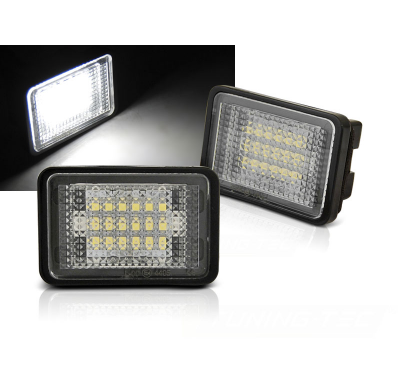 LUCES LED DE MATRICULA para MERCEDES GLK X204 08-12