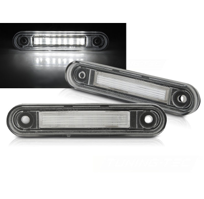 LUCES LED DE MATRICULA para MERCEDES W202 W124 W201