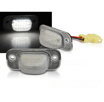 LUCES LED DE MATRICULA para VW GOLF II / JETTA II / SEAT TOLEDO LED