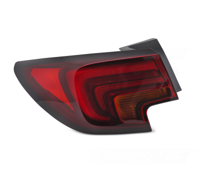 PILOTO TRASERO LED ROJO HUMO LADO IZQUIERDO TYC PARA OPEL ASTRA K 15-19 HB