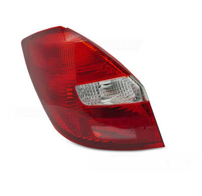 LUZ TRASERA ROJA BLANCA LADO IZQUIERDO TYC valido para SKODA FABIA 07-14