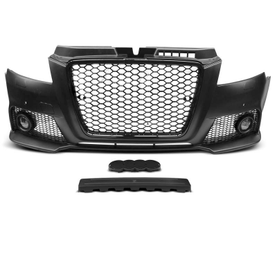 Paragolpes Delantero AUDI A3 08-12 RS STYLE negro PDC
