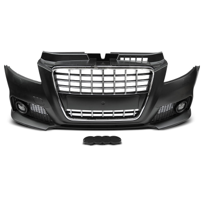 Paragolpes Delantero AUDI A3 08-12 S8 STYLE cromado negro