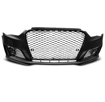 Paragolpes Delantero Audi A3 12-16 Rs3 Style Negro Brillante Pdc