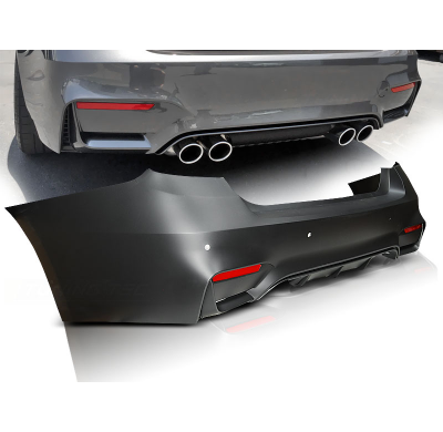Paragolpes Trasero Bmw F30 Sedan 10.11-15 M3 Style Pdc