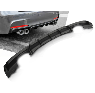 Difursor Trasero Bmw F30 F31 Mp Twin Outlet Twin Muffle