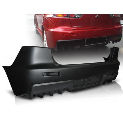 Paragolpes Trasero MITSUBISHI LANCER 08-11 EVO STYLE