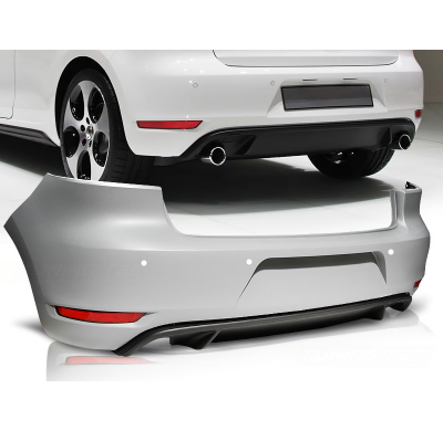 Paragolpes Trasero Vw Golf 6 Gti Style Twin Pdc