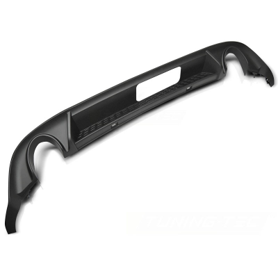 Difusor Trasero Dyfuzor Vw Golf 7 17- Gti Style Twin Outlet