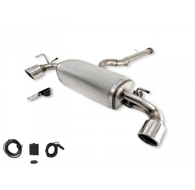 ESCAPE DEPORTIVO TOYOTA YarisGR (MK1) 1,6 192kW HATCHBACK Año: 2020-2023 HOMOLOGADO 2 colas Duplex Ø100 ULTER SPORT