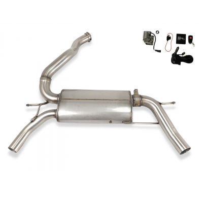 ESCAPE DEPORTIVO RENAULT CLIO IV 1,6T 147kW RS Año: 2012-2021 SIN HOMOLOGACION 2 colas Duplex - ULTER SPORT