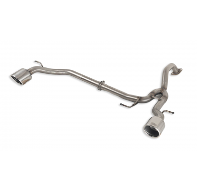 ESCAPE DEPORTIVO SUZUKI SWIFT SPORT VI 1,4 BoosterJet 103kW HATCHBACK Año: 2017-still SIN HOMOLOGACION 2 colas Duplex Ø100 ULTER