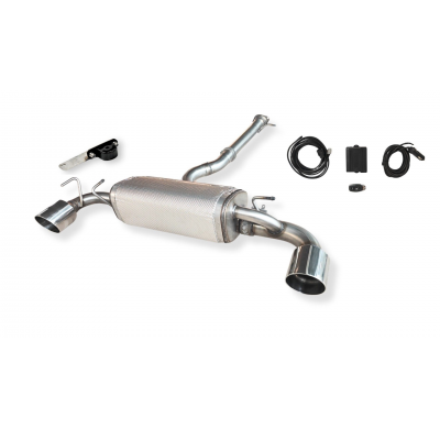 ESCAPE DEPORTIVO TOYOTA YarisGR 2024 (MK2) 1,6 206kW HATCHBACK Año: 2024-still HOMOLOGADO 2 colas Duplex Ø115 ULTER SPORT