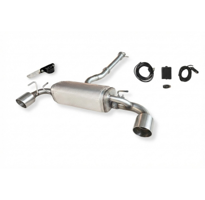 ESCAPE DEPORTIVO TOYOTA YarisGR 2024 (MK2) 1,6 206kW HATCHBACK Año: 2024-still HOMOLOGADO 2 colas Duplex Ø115 ULTER SPORT