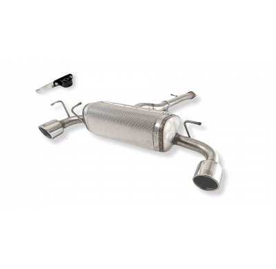 ESCAPE DEPORTIVO TOYOTA YarisGR (MK1) 1,6 192kW HATCHBACK Año: 2020-2023 HOMOLOGADO 2 colas Duplex Ø100 ULTER SPORT