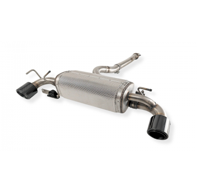 ESCAPE DEPORTIVO TOYOTA YarisGR (MK1) 1,6 192kW HATCHBACK Año: 2020-2023 HOMOLOGADO 2 colas Duplex Ø100 ULTER SPORT