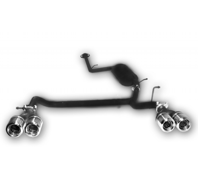 Escape Deportivo TOYOTA IQ Año: 2009-still STANDARD Motor:1,0i 50kW Con Homologacion ULTER SPORT