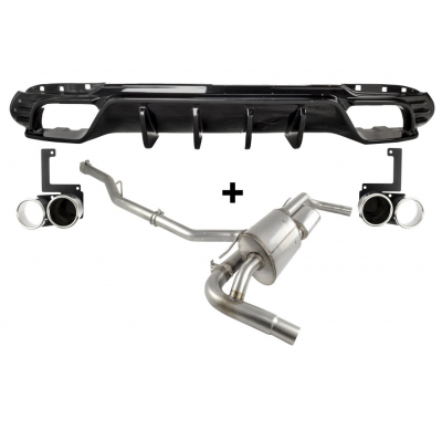 Escape deportivo Ulter sport para ALFA ROMEO Giulia 2.0T 147kW Año: 2016-still SEDAN CON HOMOLOGACION