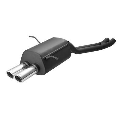 Escape Deportivo BMW E46 6-CYL 330i,  two inlet pipes, podwojna rura dolotowa Año: 2000-2005 CABRIO Motor:330i 170kW Sin Homolog