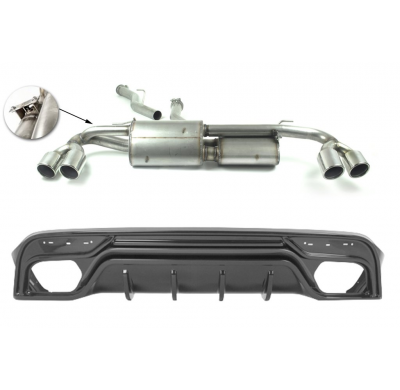 Escape deportivo Ulter sport para ALFA ROMEO Stelvio 2,0T 206kW Año: 2016-still SUV CON HOMOLOGACION