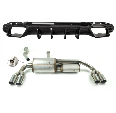 Escape deportivo Ulter sport para ALFA ROMEO Giulia 2.0T 147kW Año: 2016-still SEDAN CON HOMOLOGACION