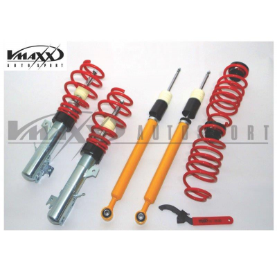 Kit Suspension Regulable Altura V-Maxx Ford Fiesta 1.0/1.25/1.4/1.6/1.4tdci/1.5tdci/1.6tdci Año:08 > Tipo: Ja8/Jr8 Rebaja: 25 >