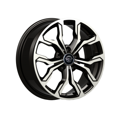 Llanta Wsp Italy Alfa  R8x18 Wd002 New York Et41 5x110 65.1 Glossyblac Pol &M