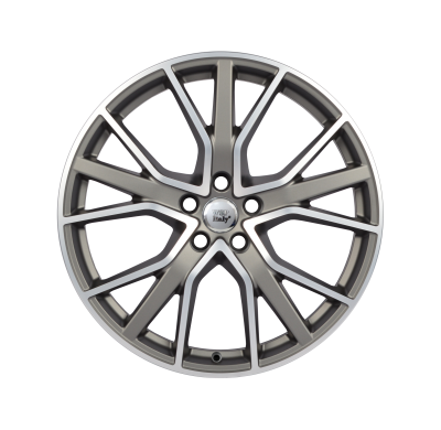 Llanta Wsp Italy AUDI  9x20 W571 ALICUDI ET34 5x112 66.6 FF Matt Gun Met Pol +m