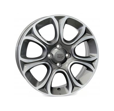 Llanta Wsp Italy FIAT  R6,0X16 W163 EVO ET45 4X100 56,6 ANT. POL---E+m