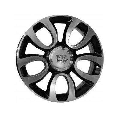 Llanta Wsp Italy FIAT  R7X17 W167 ERCOLANO ET41 5x98 58.1 GL BLACK POL---E+m