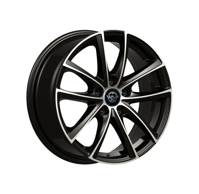 Llanta Wsp Italy FORD  R7x17 WD001 PRASLIN ET45 5x108 63.4 Glossy Black Pol & m