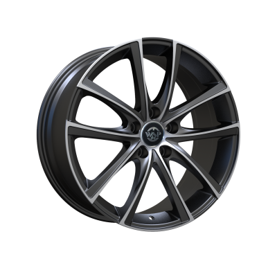 Llanta Wsp Italy Ford  R7x17 Wd001 Praslin Et49 5x108 63.4 Mgm Polished & M