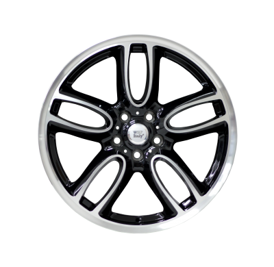 Llanta Wsp Italy MINI  R8X19 W1654 AMSTEL ET47 5X112 66,5 Glossy Black POL6  +    m