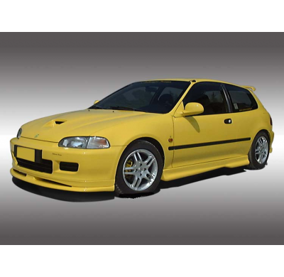 Añadido Delantero Honda Civic Fiberglass (Gfk) - El Tiempo De Entrega De Este Producto Puede Ser De 1-2 Semanas Según Disponibil