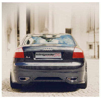 Añadido Faldon Trasero-Audi A4 2002