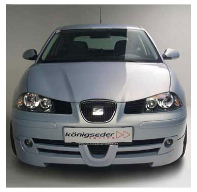 Añadido Spoiler Delantero Central (Opcional)-Seat Ibiza 2002