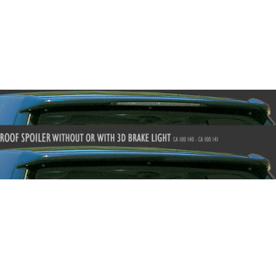 Alerón Con Luz De Freno Golf Iii Caractere El Tiempo De Espera De Este Producto Puede Ser De 1-2 Semanas Según Disponibilidad