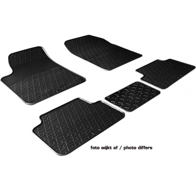 Alfombrillas Goma Peugeot 3008 09- (T 5-Pieces+fix)