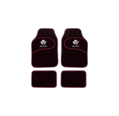 Alfombrillas Universales Daisy Red Flowers 4pcs