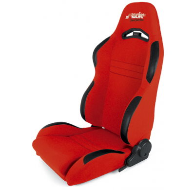 Asiento Deportivo Jenson Rojo Reclinable Incluye Guias Universales