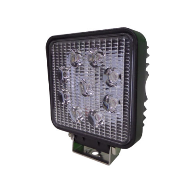 Foco De Led Cuadrado De 11 X 11 Cm 12-24v, 27w Y 1900lm